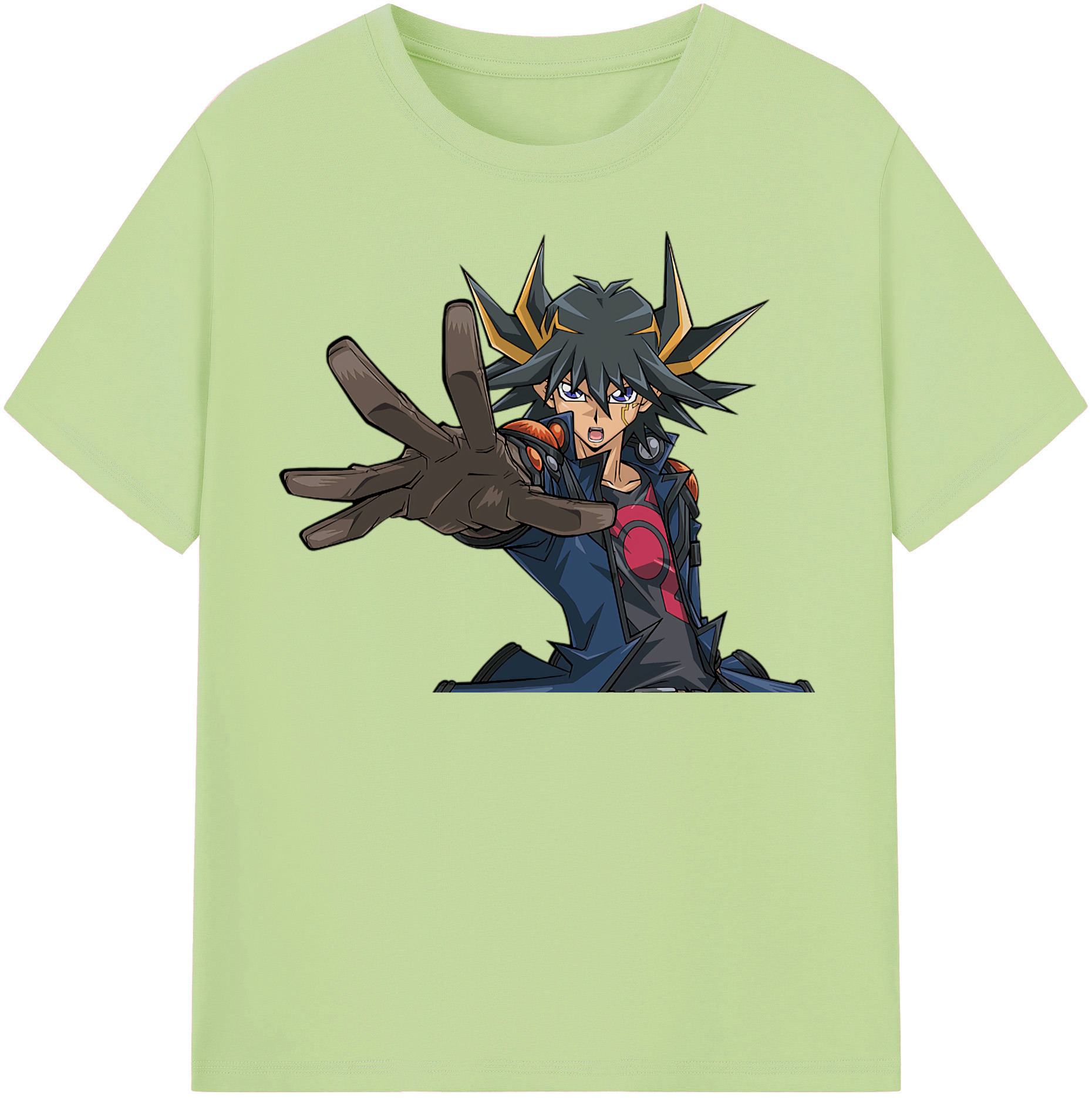 （画像用） 遊☆戯☆王 Yu-Gi-Oh! 綿100％半袖Tシャツ（フロントプリント）